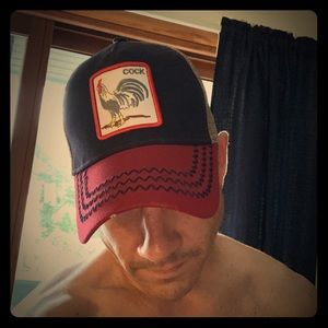 I ❤️ MY COCK HAT! GOORIN TYPE CAP TRUCKER SNAPBACK